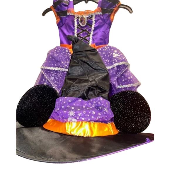 Disney Minnie Mouse Witch Costume Size 3 - Picture 5 of 11